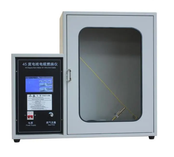 45 degrees wire and cable burning instrument